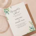 Grafika tervezés, Esküvői meghívó tervezés